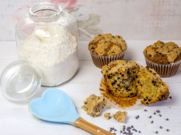 Cookie Dough Muffins